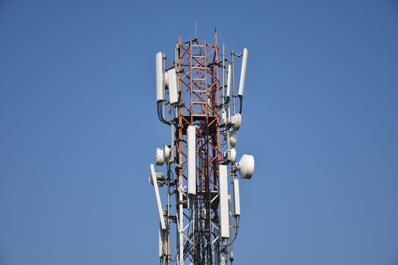 mobile tower network free photo