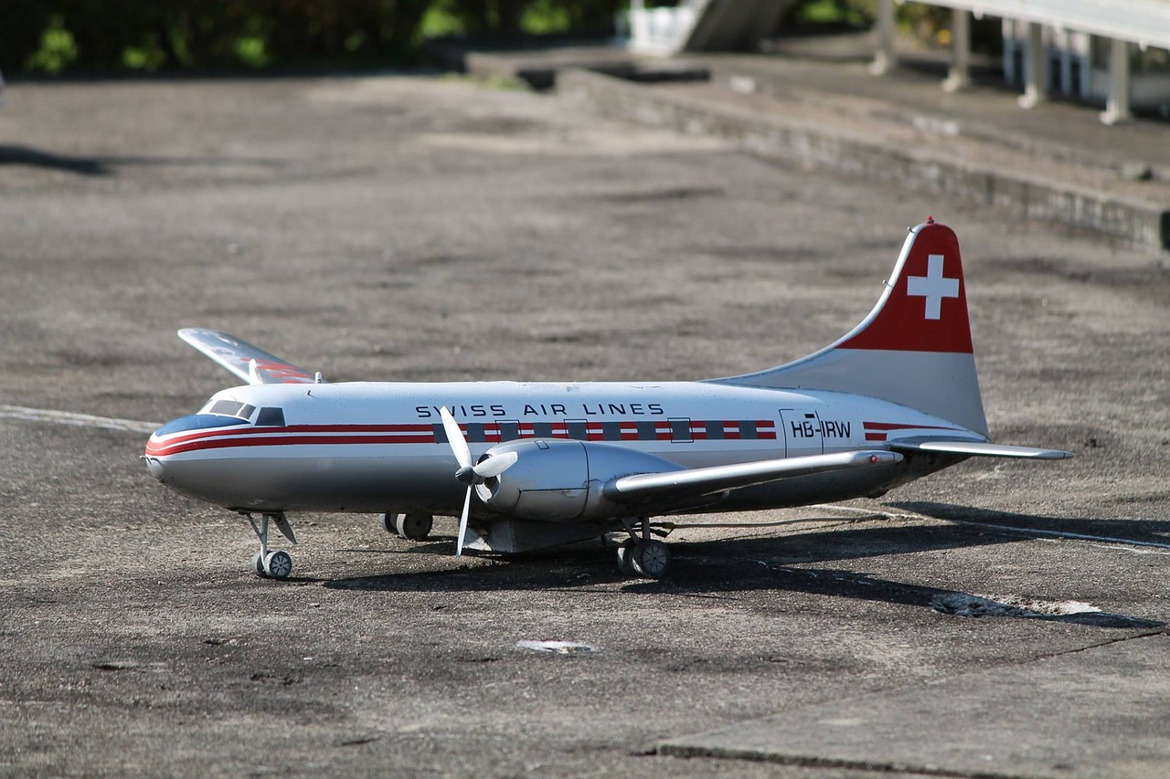 model plane swissminiatur free photo