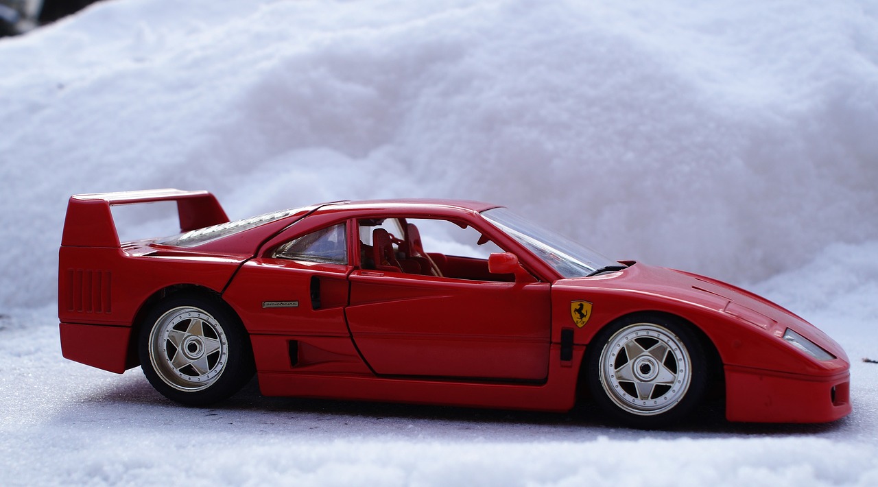 model car auto ferrari free photo