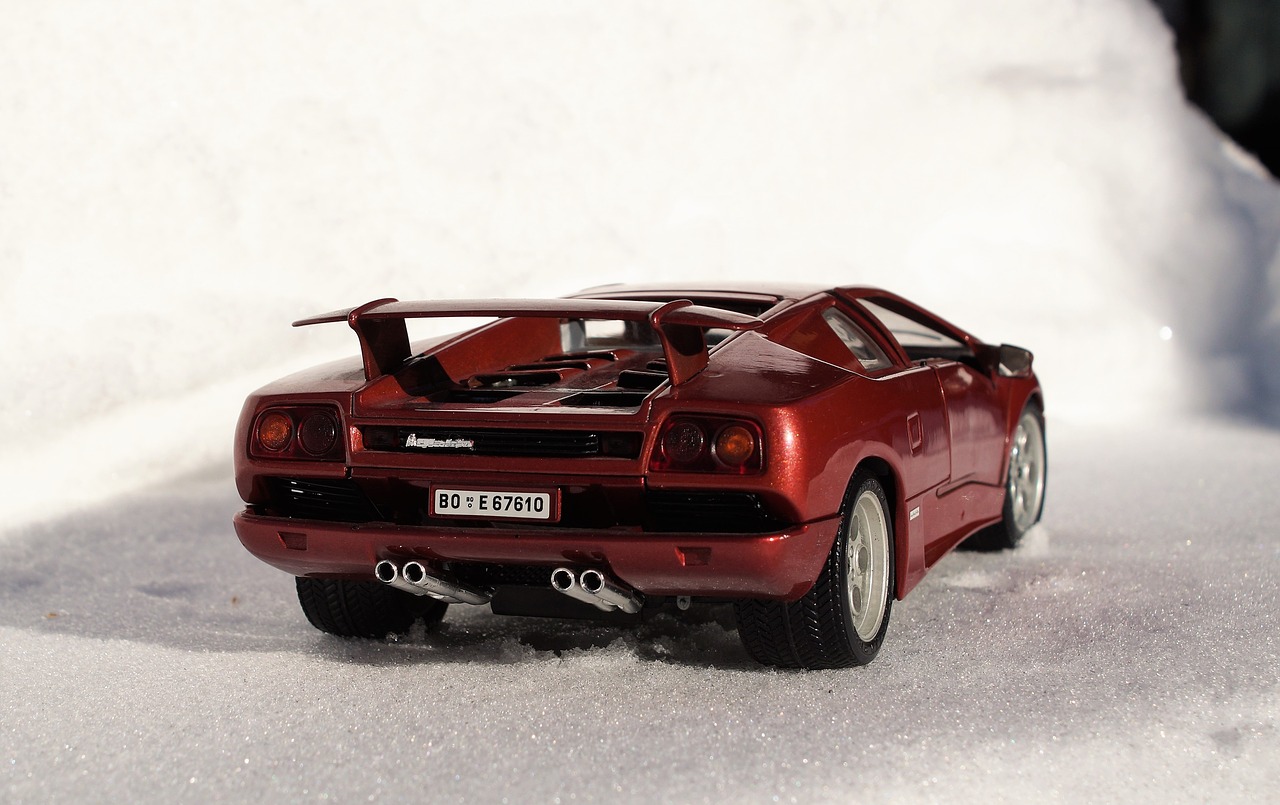 model car lamborghini diablo free photo