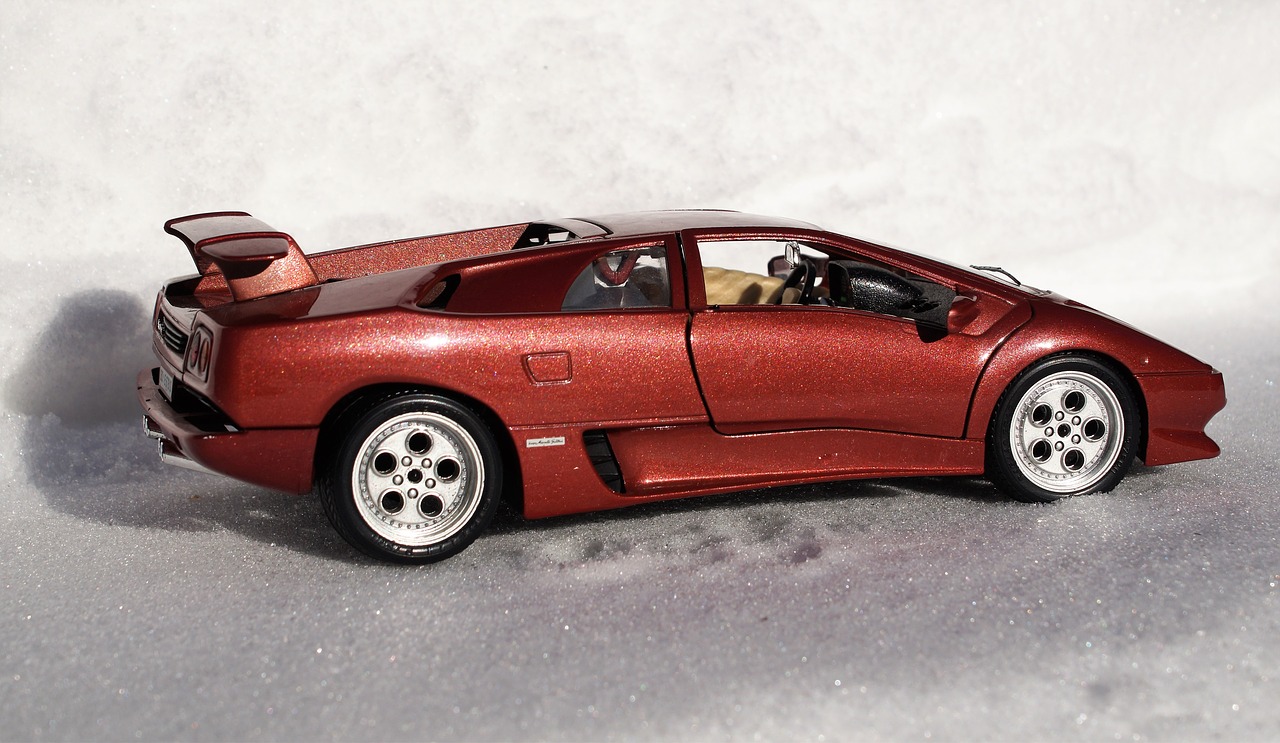 model car lamborghini diablo free photo