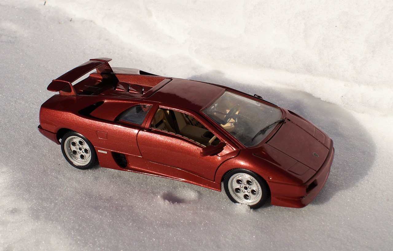 model car lamborghini diablo free photo