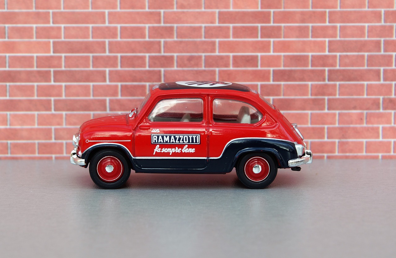 model car fiat 500 fiat 600 free photo