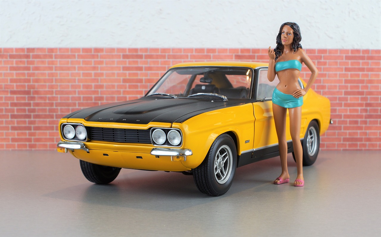 model car ford capri free photo