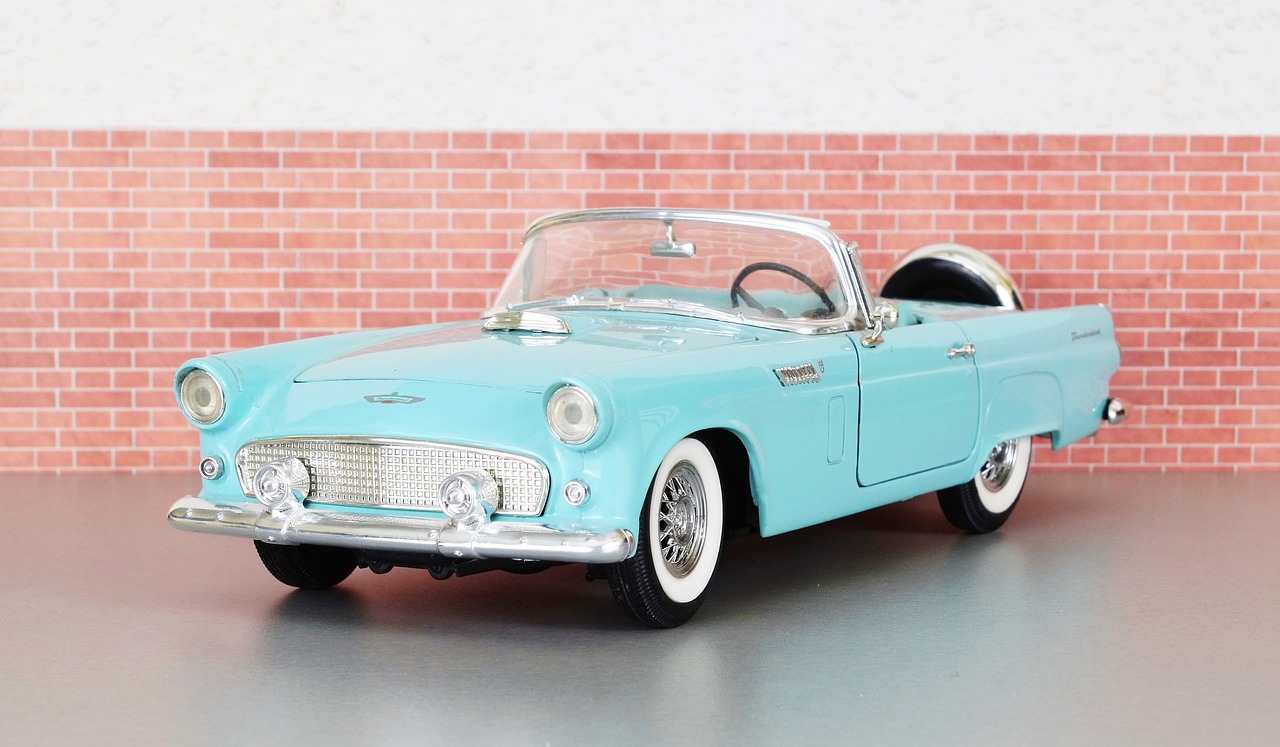 model car ford ford thunderbird free photo