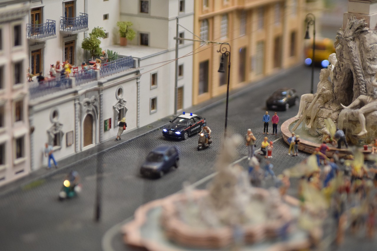 model train  modelling  miniature wonderland free photo