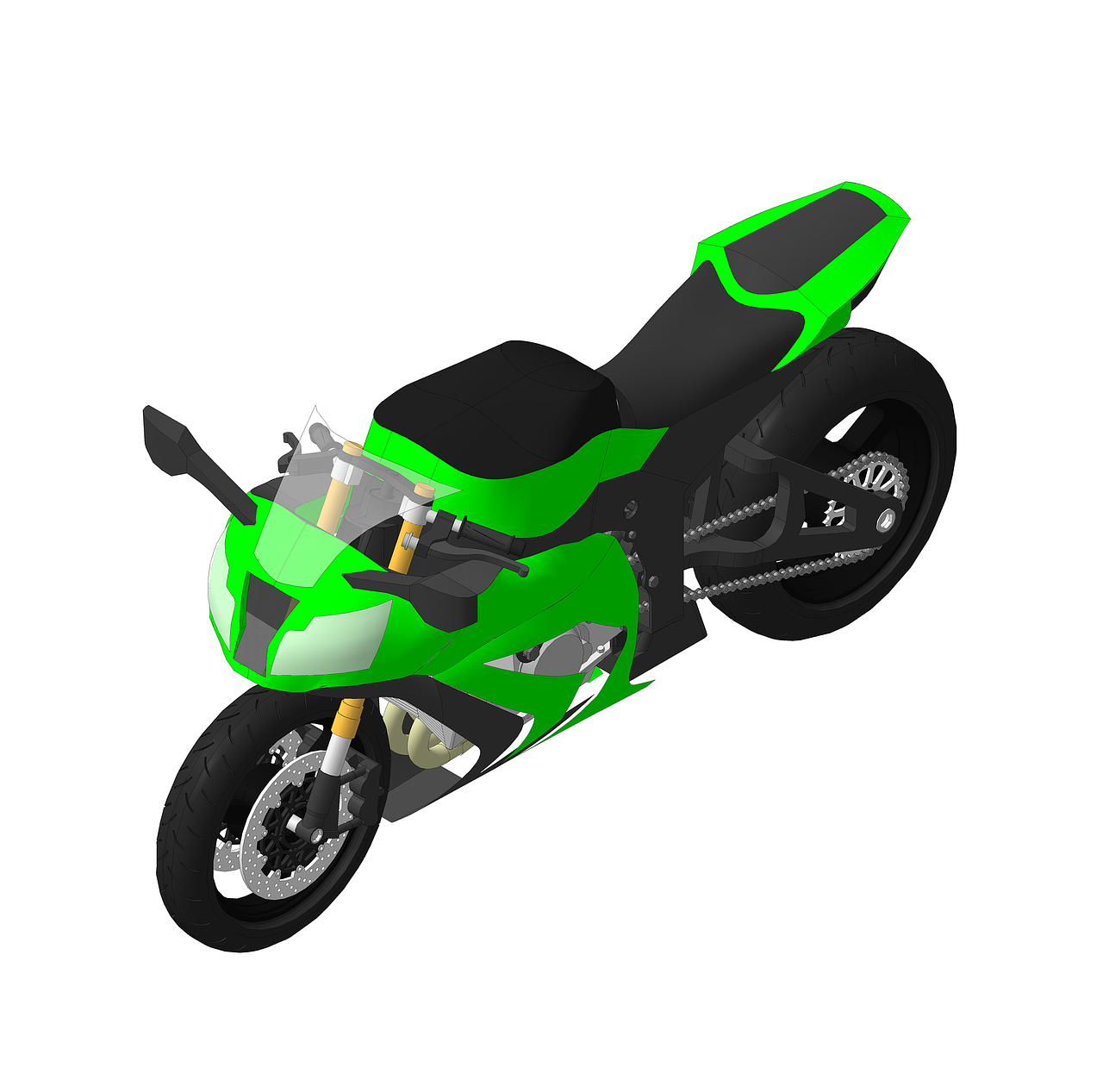 modeling 3d motorcycle free photo