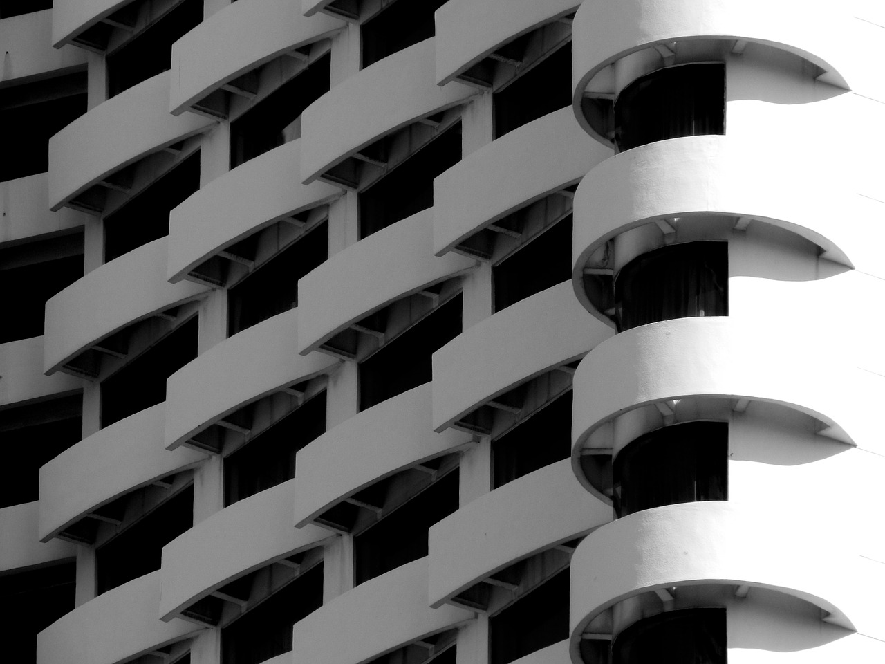 modern art building architecture free photo