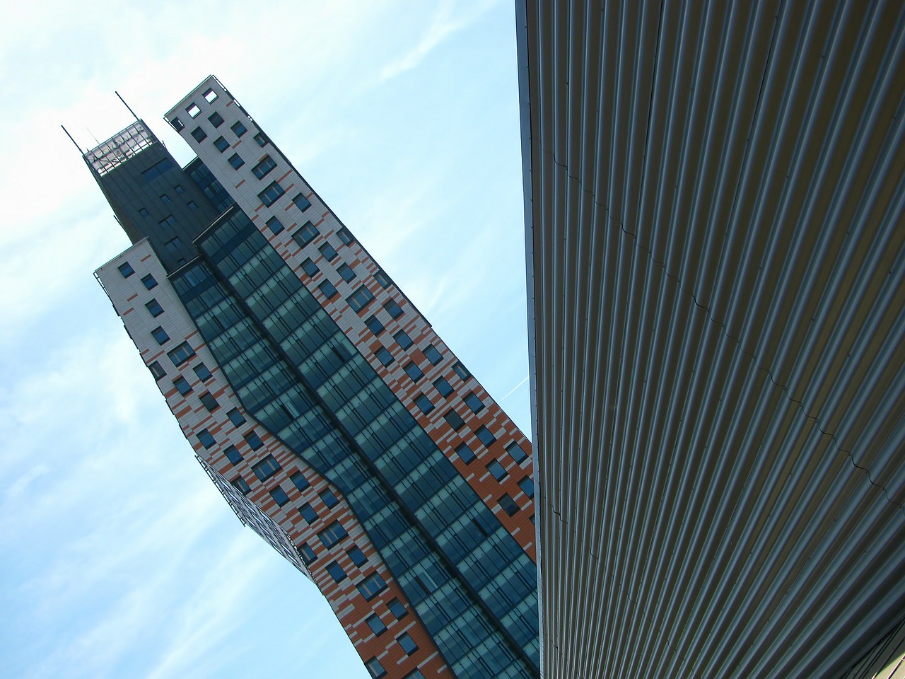 modern building architecture skyline free photo