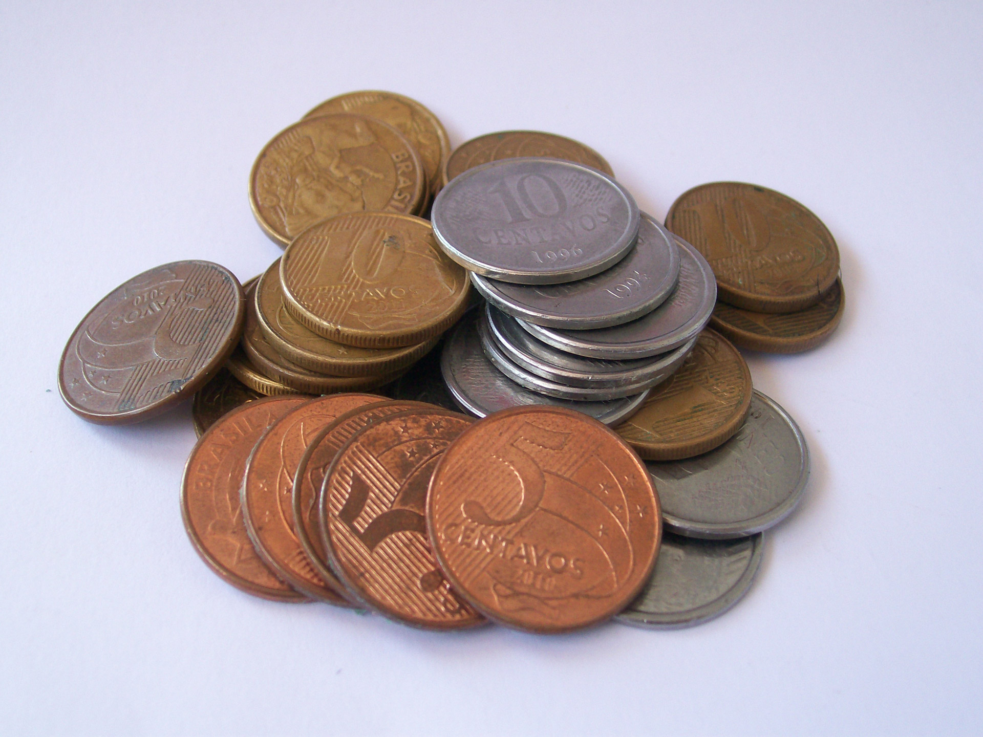 real coins cents free photo