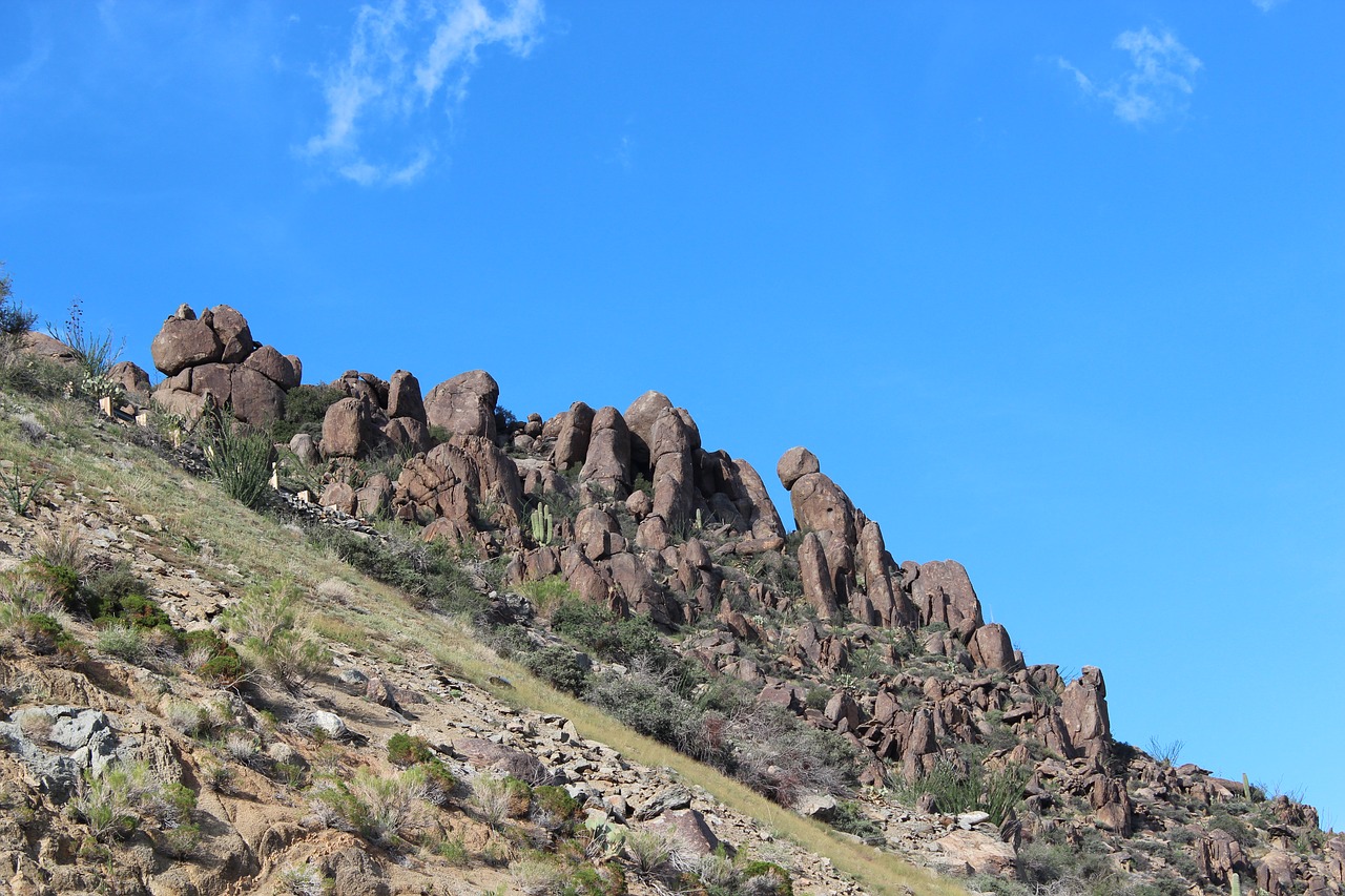 mogollon rim desert arizona free photo