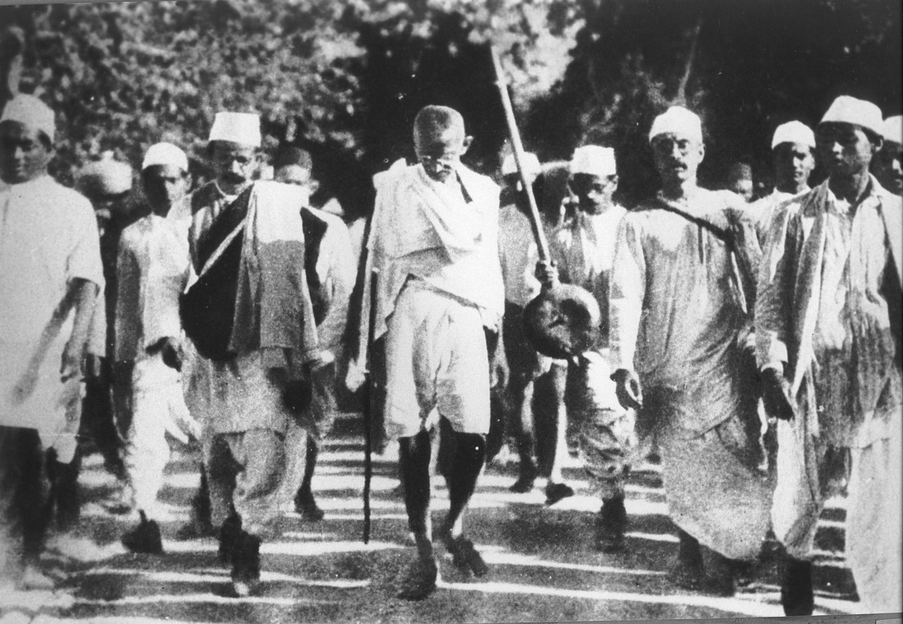 mohandas karamchand gandhi peace movement 1930 free photo