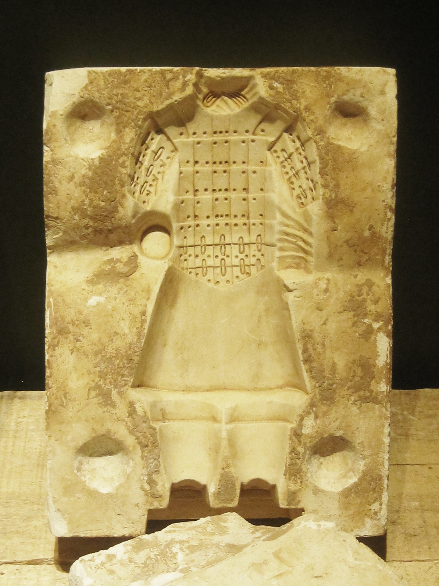 clay warrior mould ancient free photo