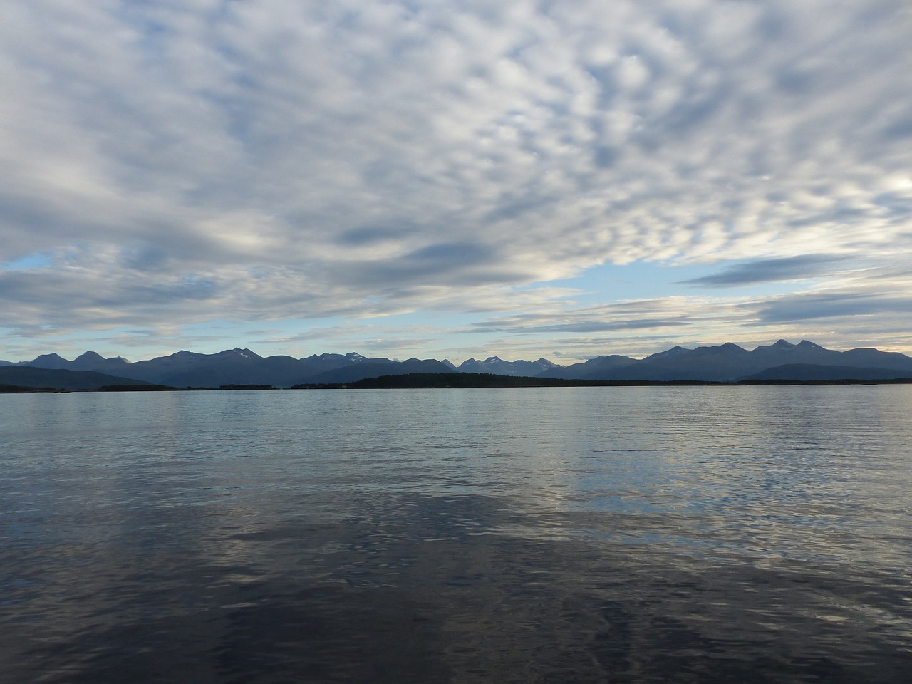 molde norway mountains free photo