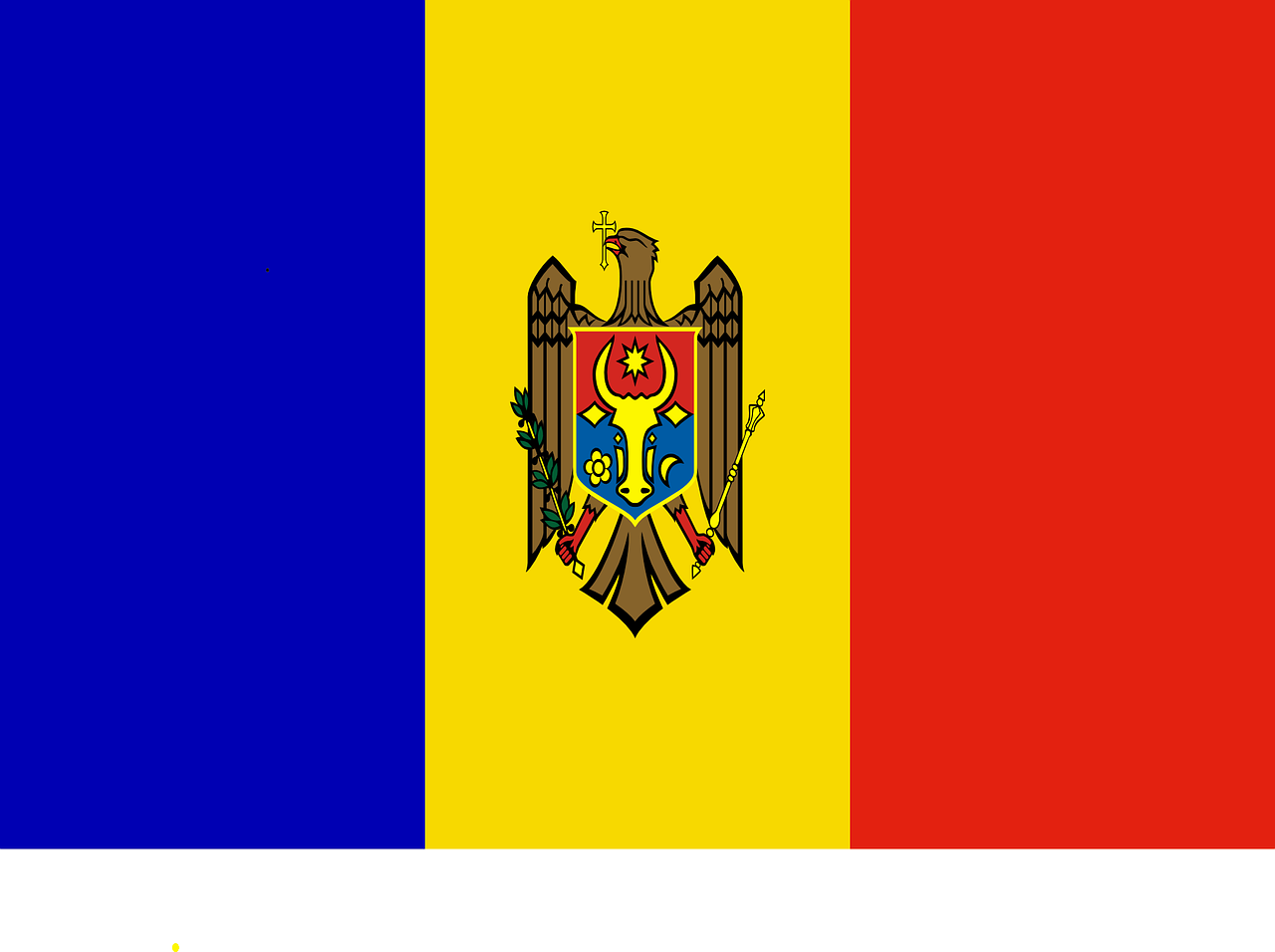 moldova flag national flag free photo