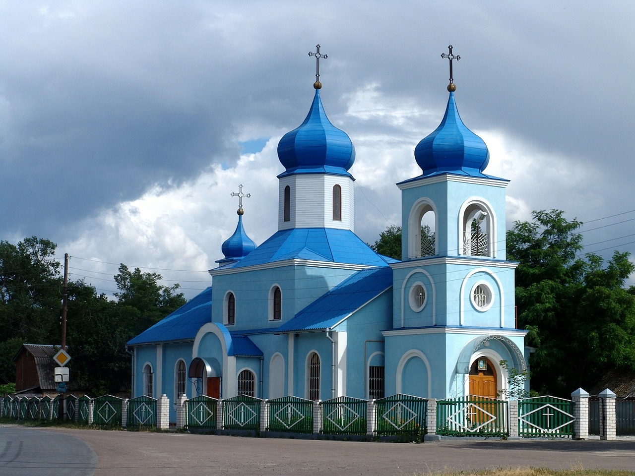 moldova church sky free photo