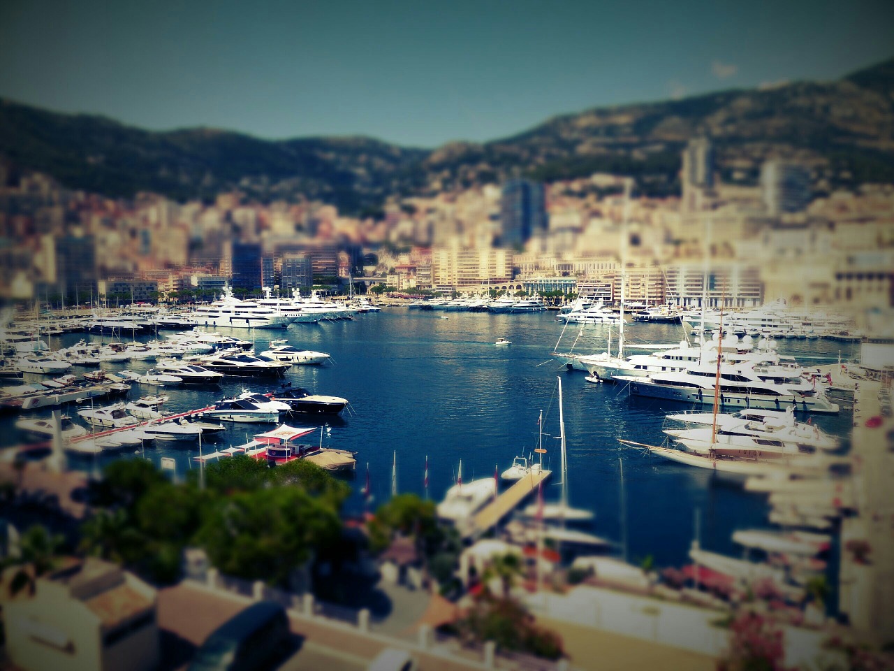 monaco port city free photo