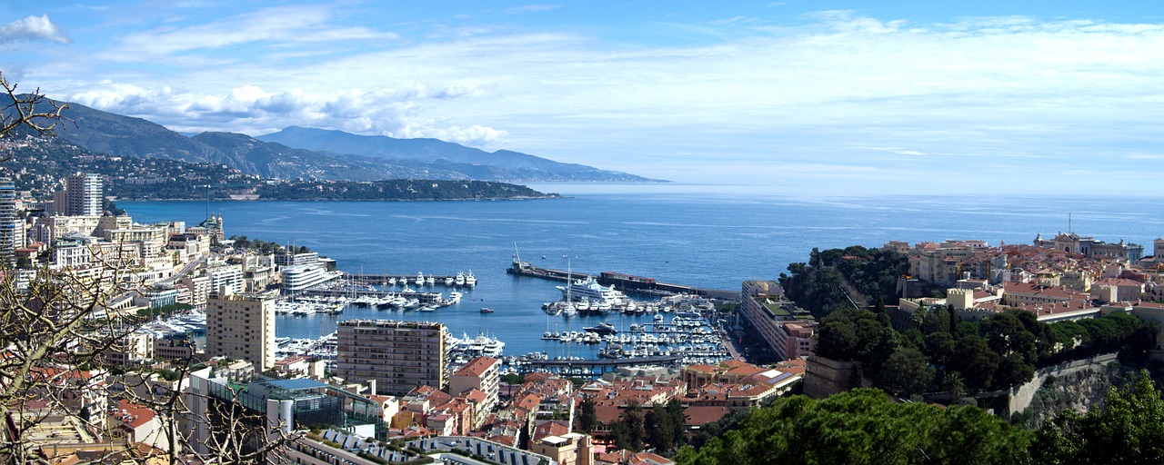 monaco mediterranean the scenery free photo