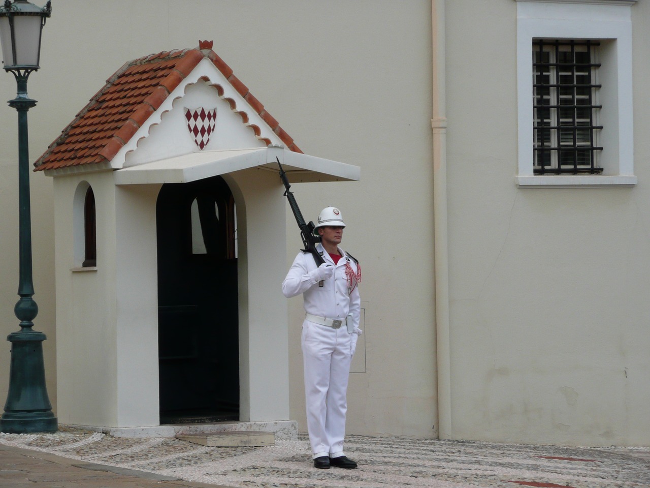 monaco castle soldier free photo