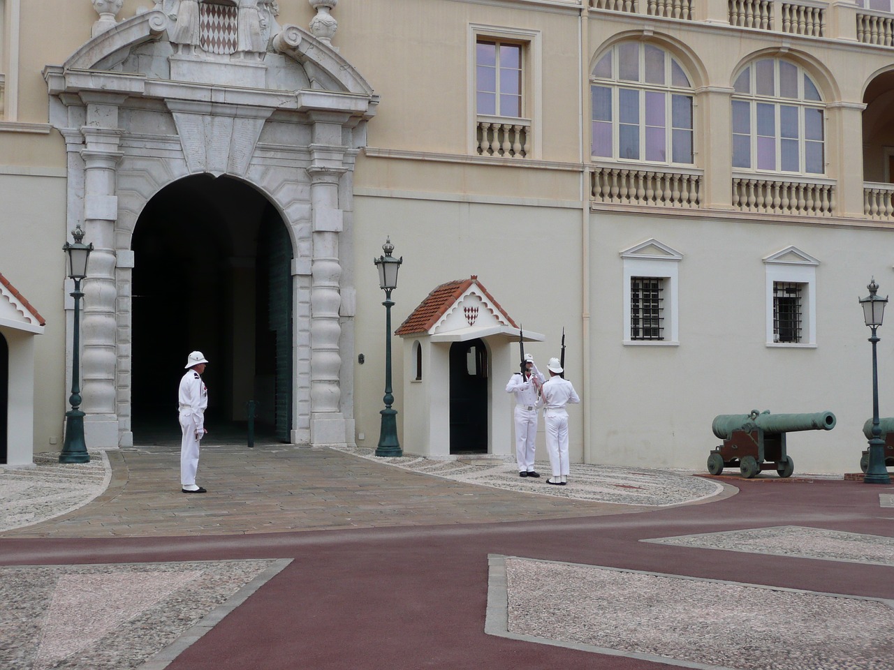 monaco france changing of the guard free photo