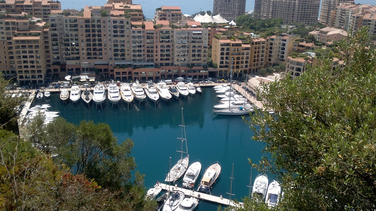 monaco water boat free photo