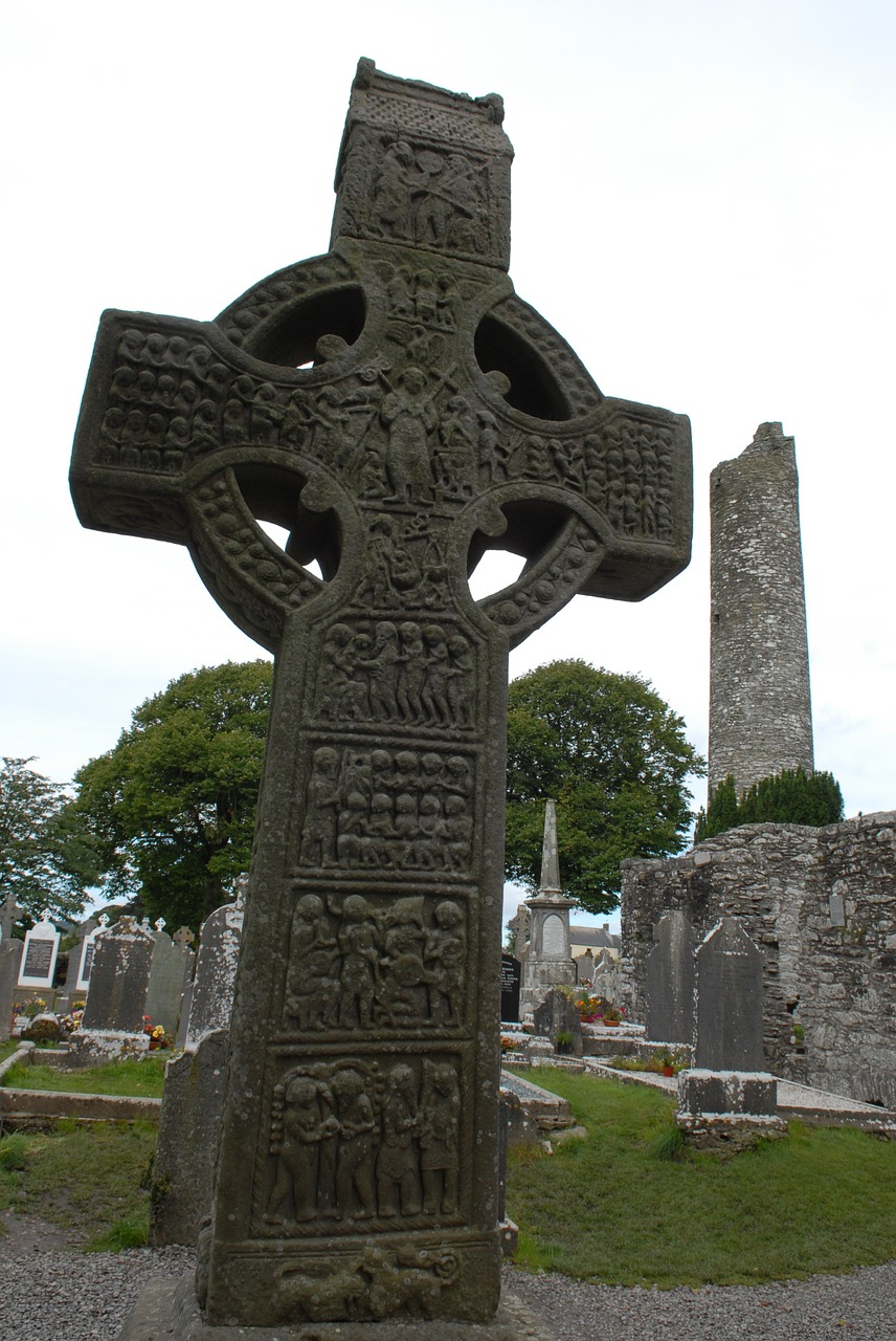 monasterboice ireland stone cross free photo