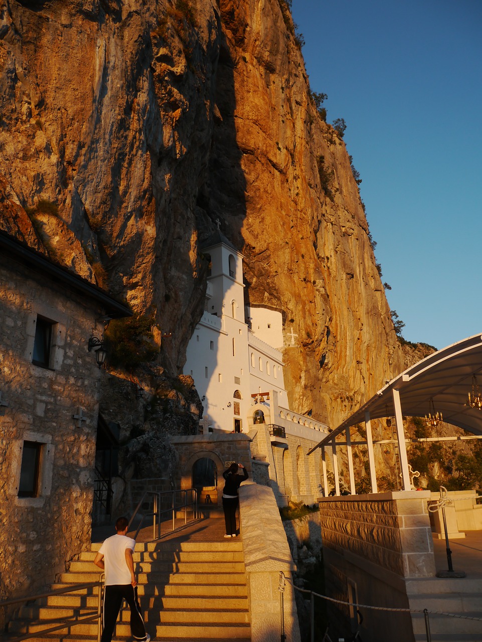 monastery montenegro rock free photo