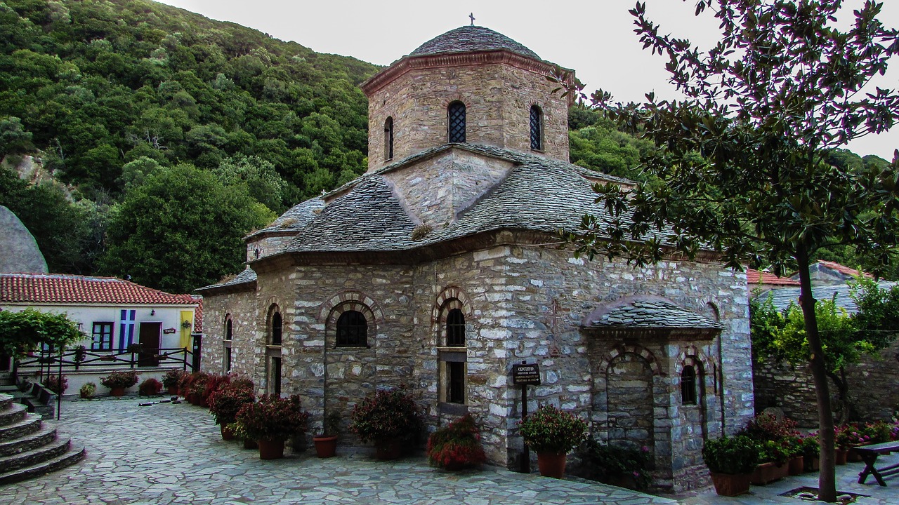 monastery church architecture free photo