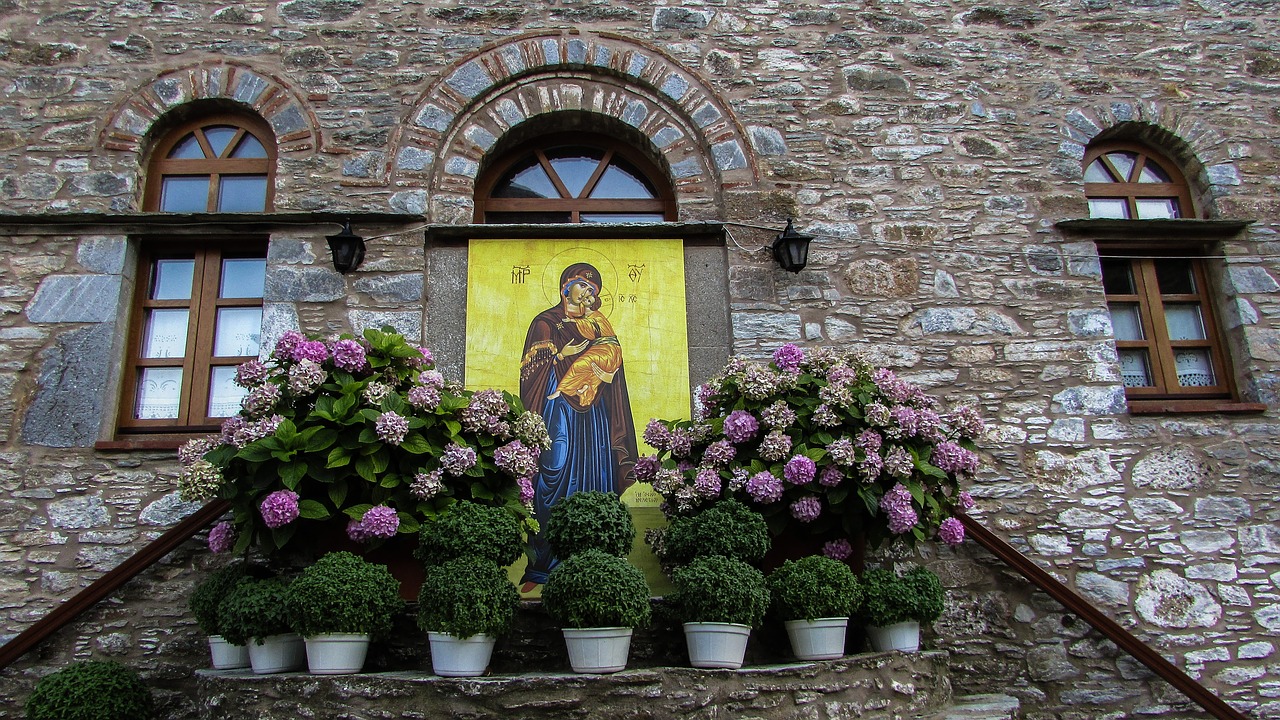 monastery church icon free photo