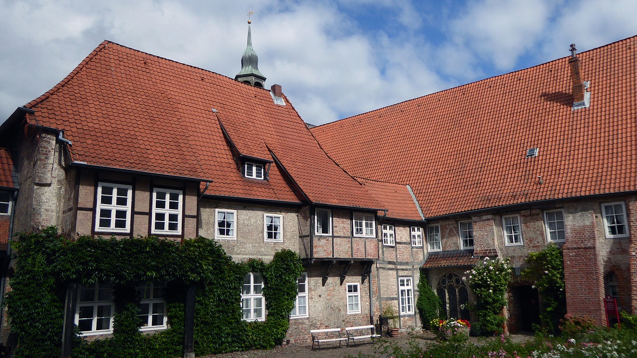 monastery lüneburg ancient free photo