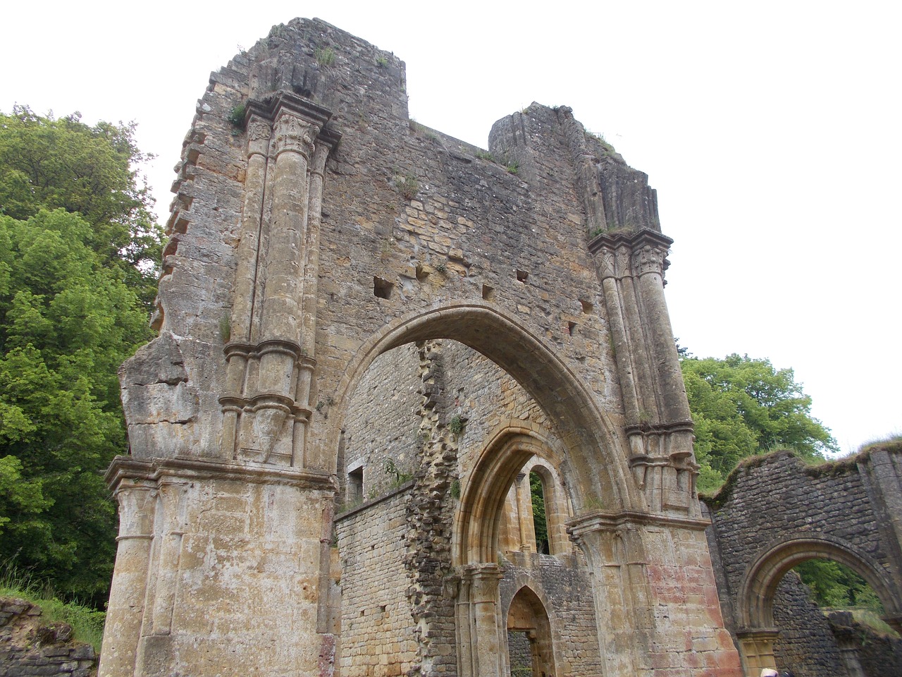 monastery ruin church free photo