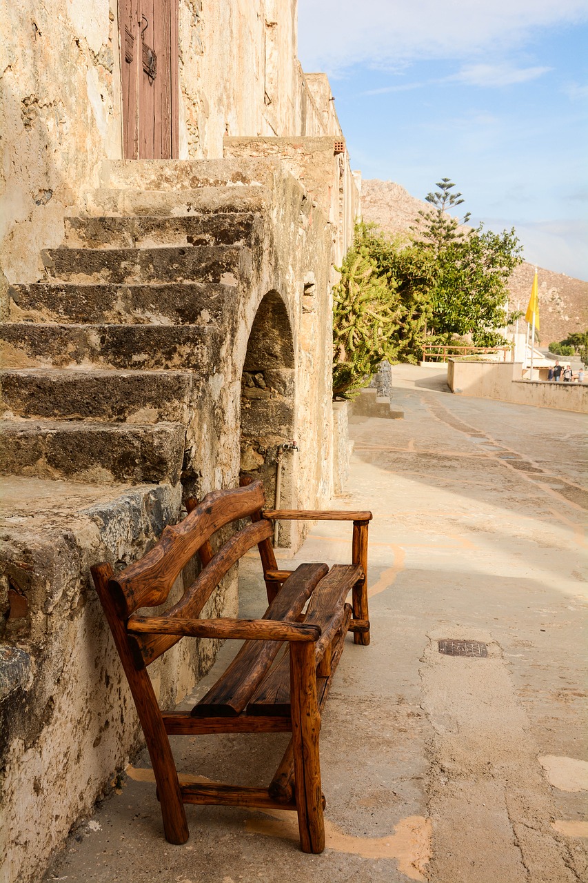 monastery greece crete free photo