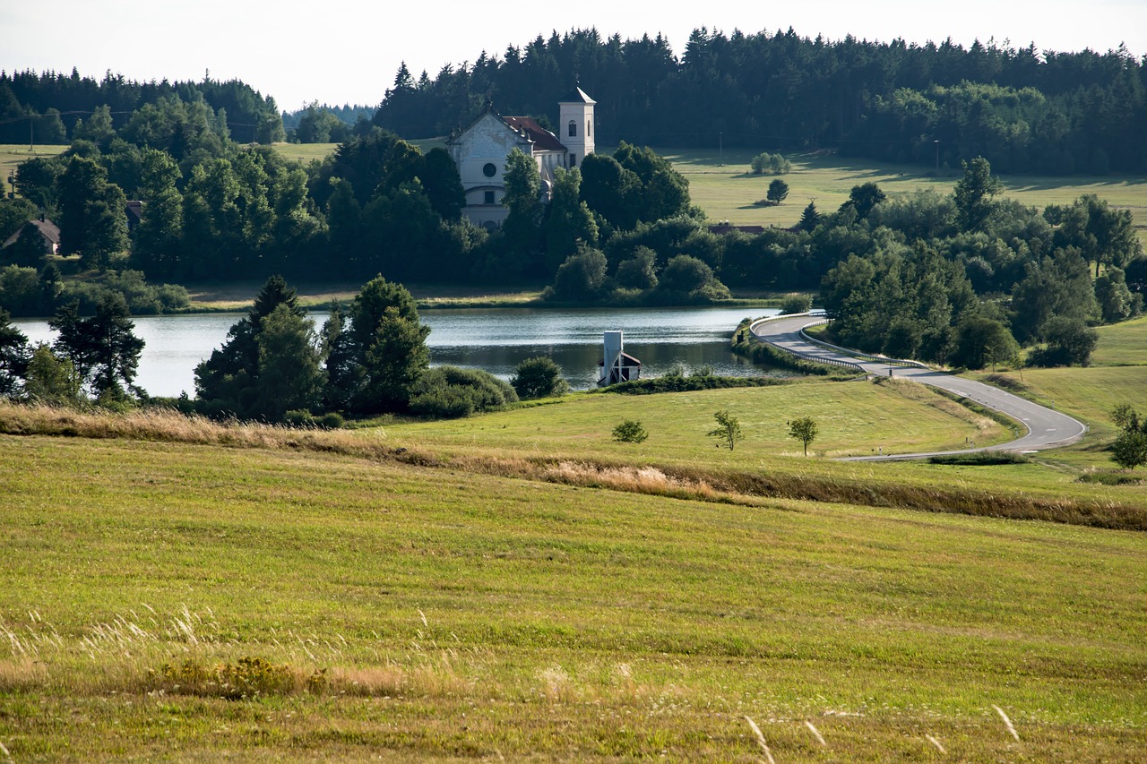 monastery landscape czech republic free photo