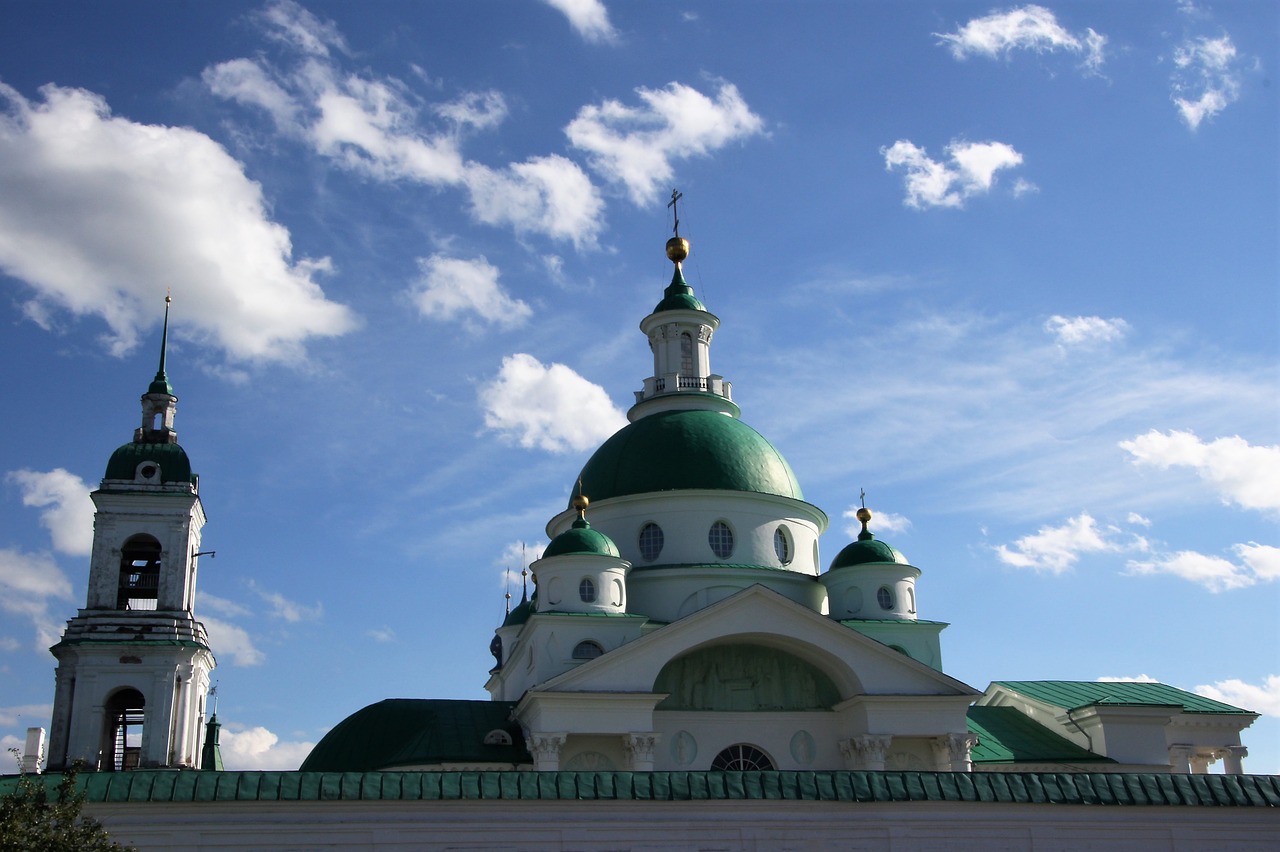 monastery church russia free photo