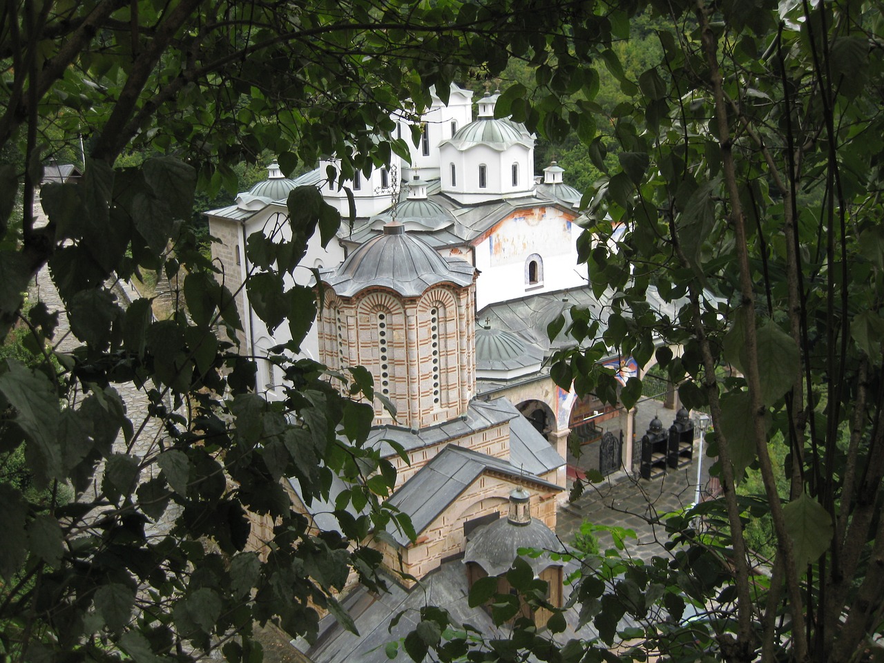 monastery macedonia threes free photo