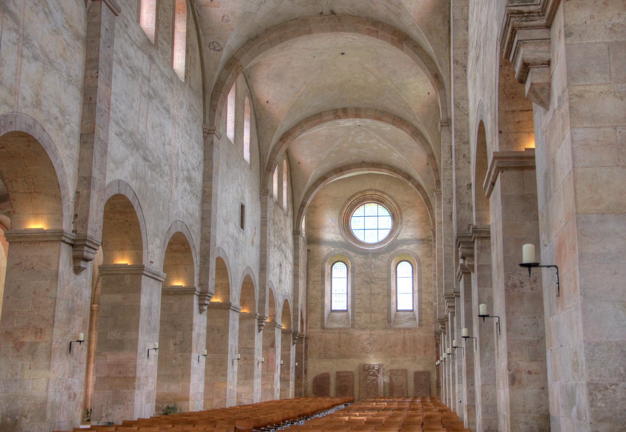 monastery eberbach vault free photo