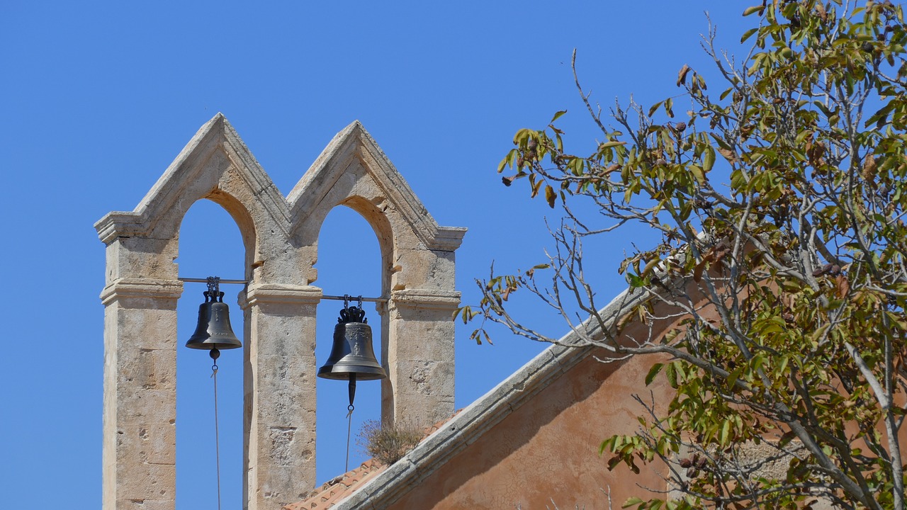 monastery  saint georges  crete free photo