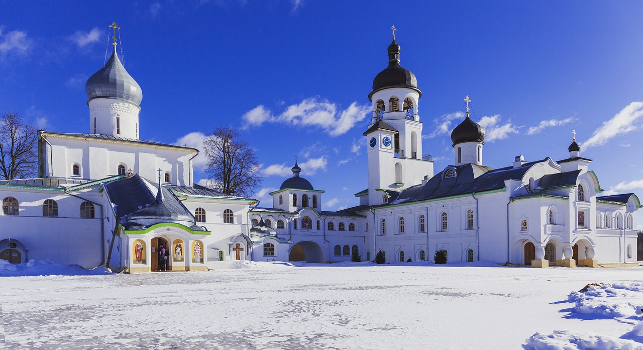 monastery  krypetsky monastery  cathedral free photo