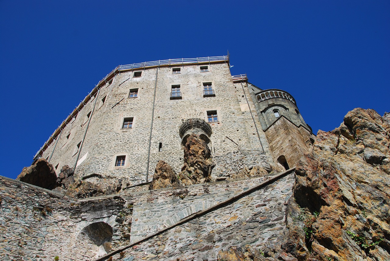 Download free photo of Monastery, sacra san michele, piemonte, torino, the  name of the rose - from needpix.com