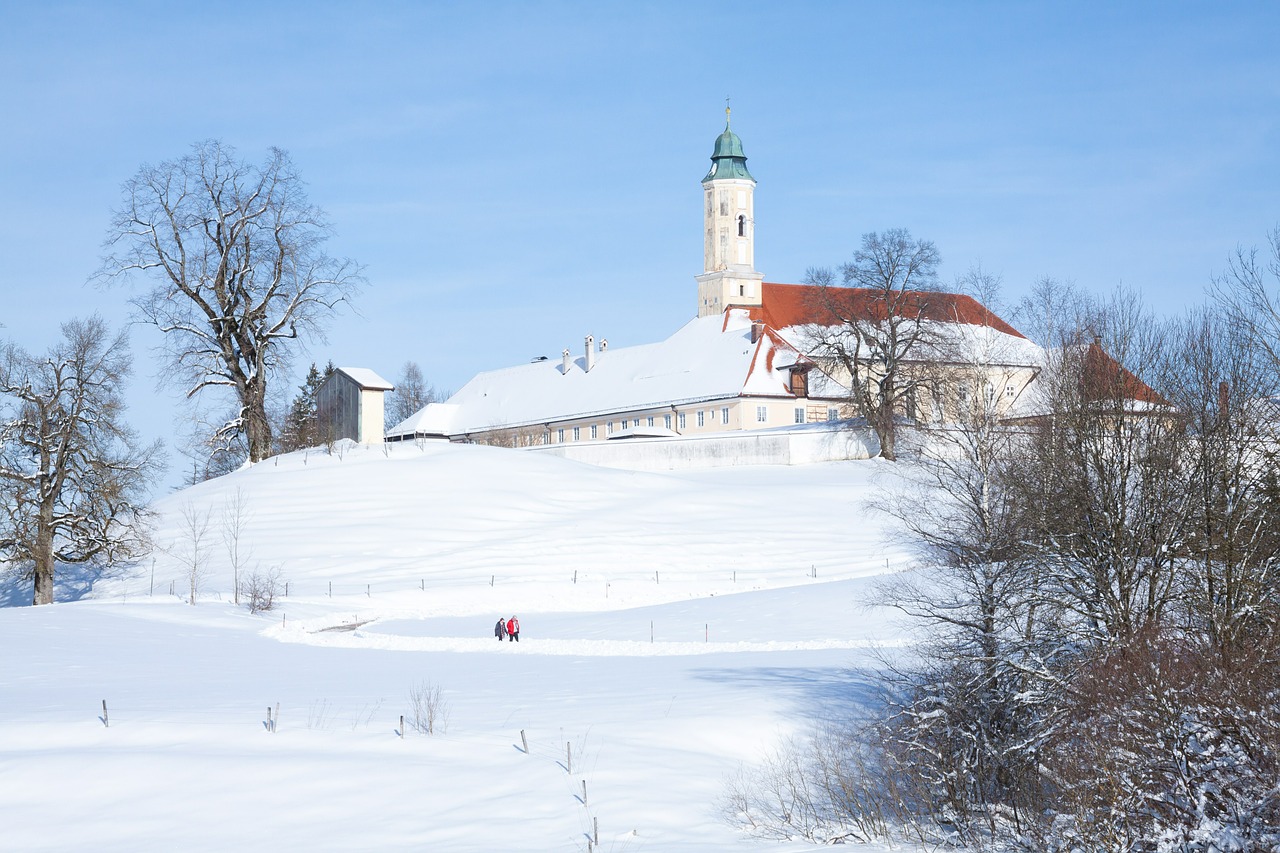 monastery church baroque free photo