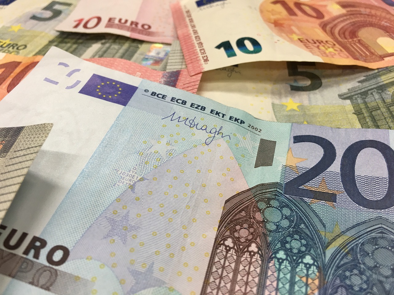 money euro seem free photo