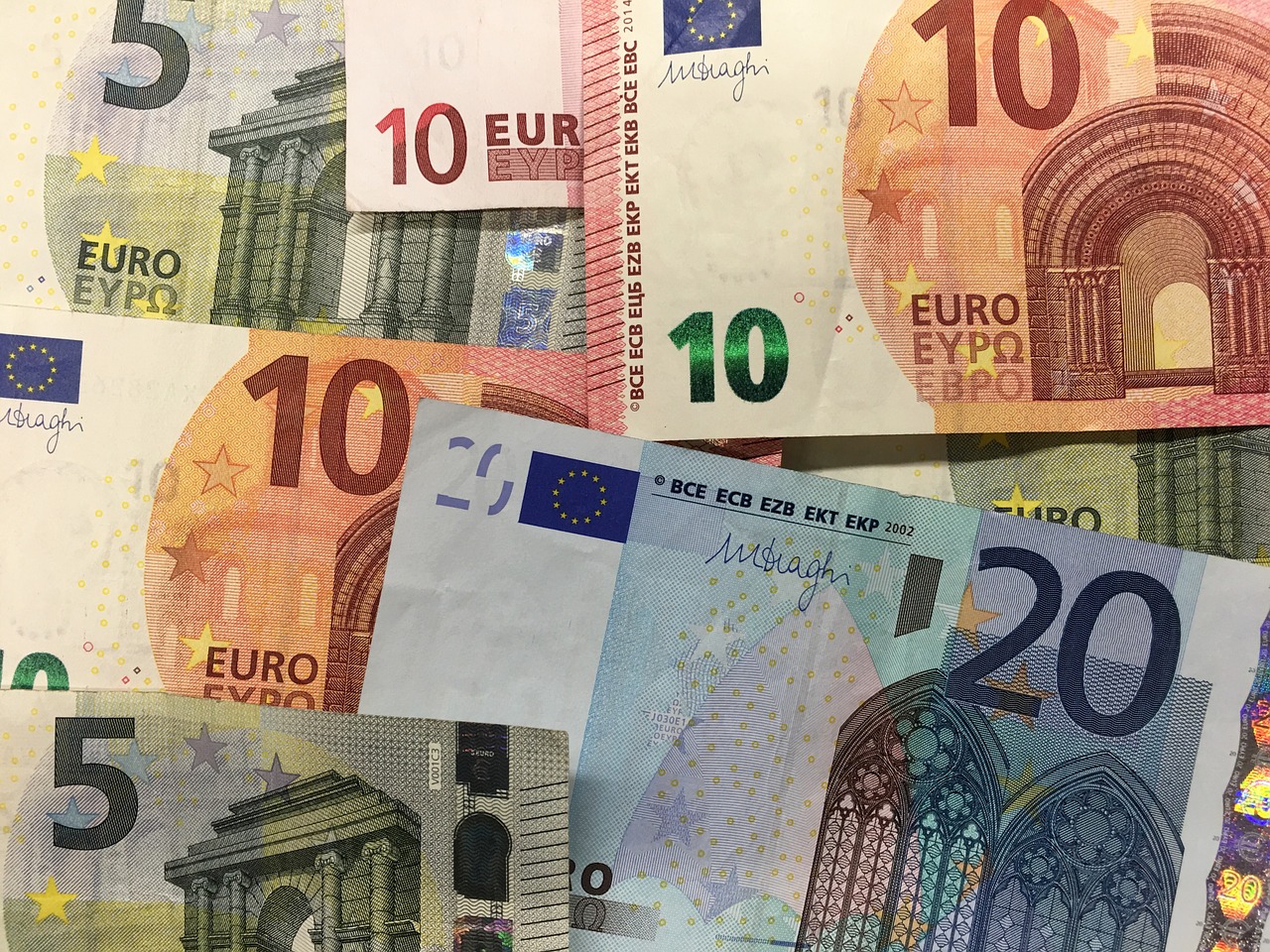 money euro seem free photo