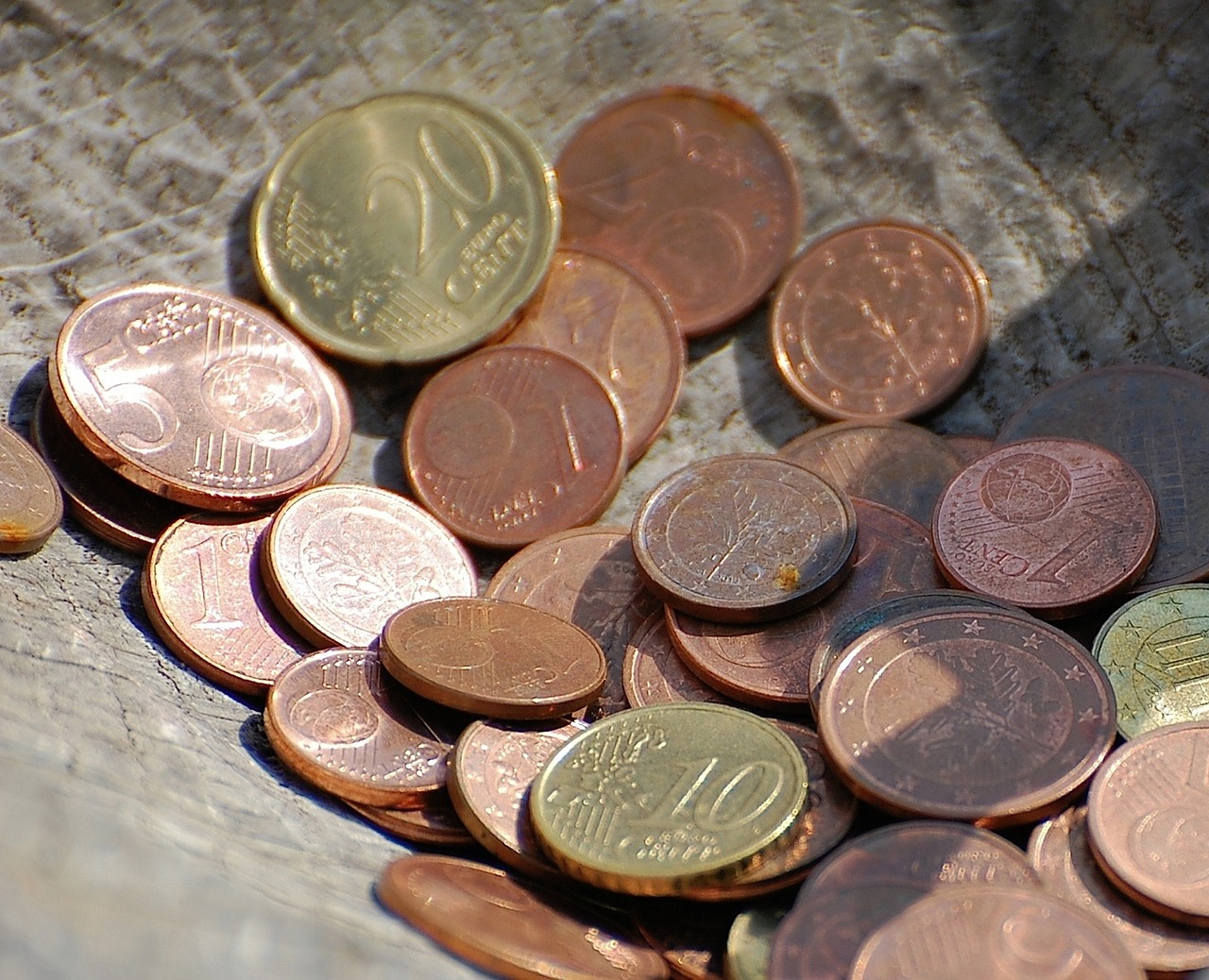 money cent coins free photo