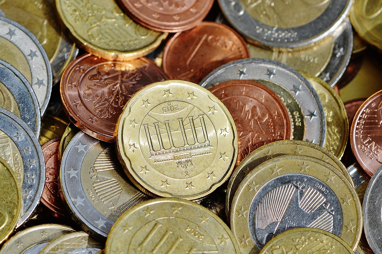 money coins euro free photo