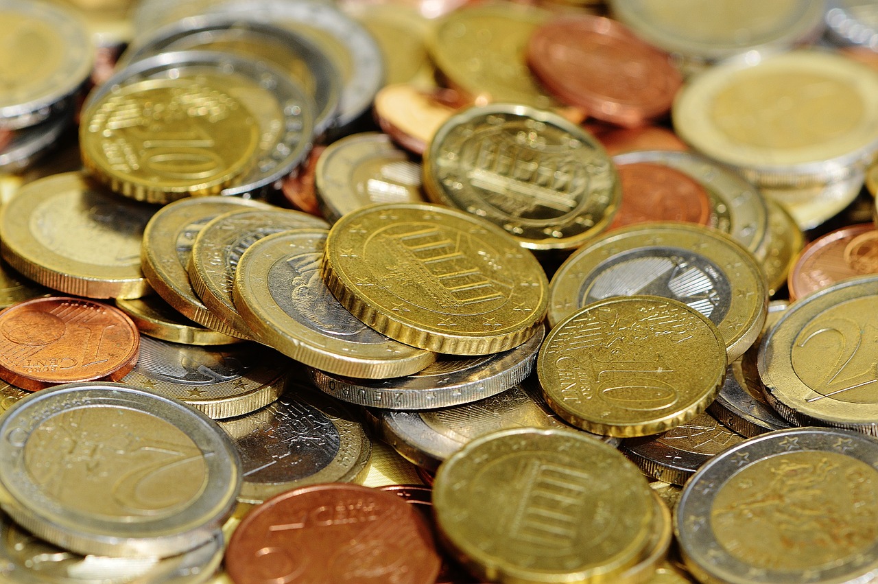 money coins euro free photo