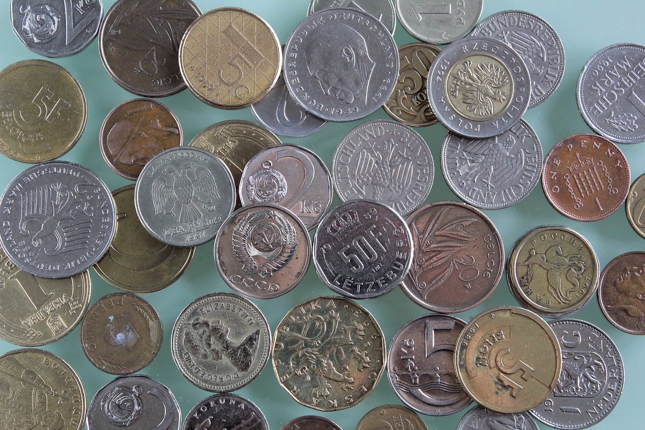 money old coins last century free photo