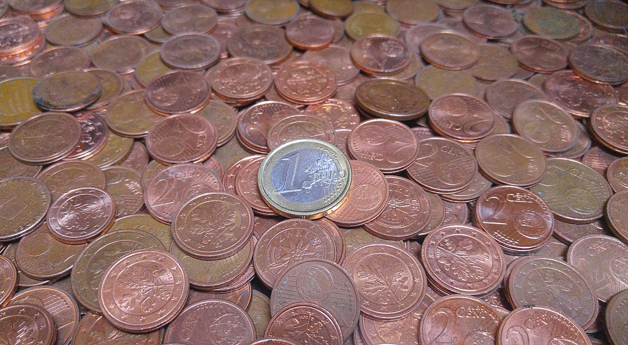 money coins euro free photo
