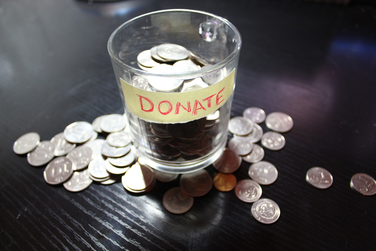 money coins donate free photo