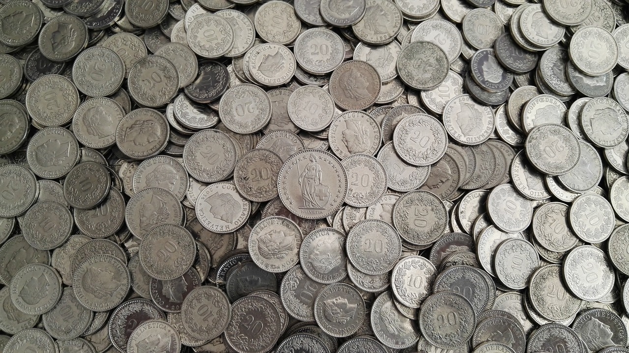 money coins the swiss franc free photo