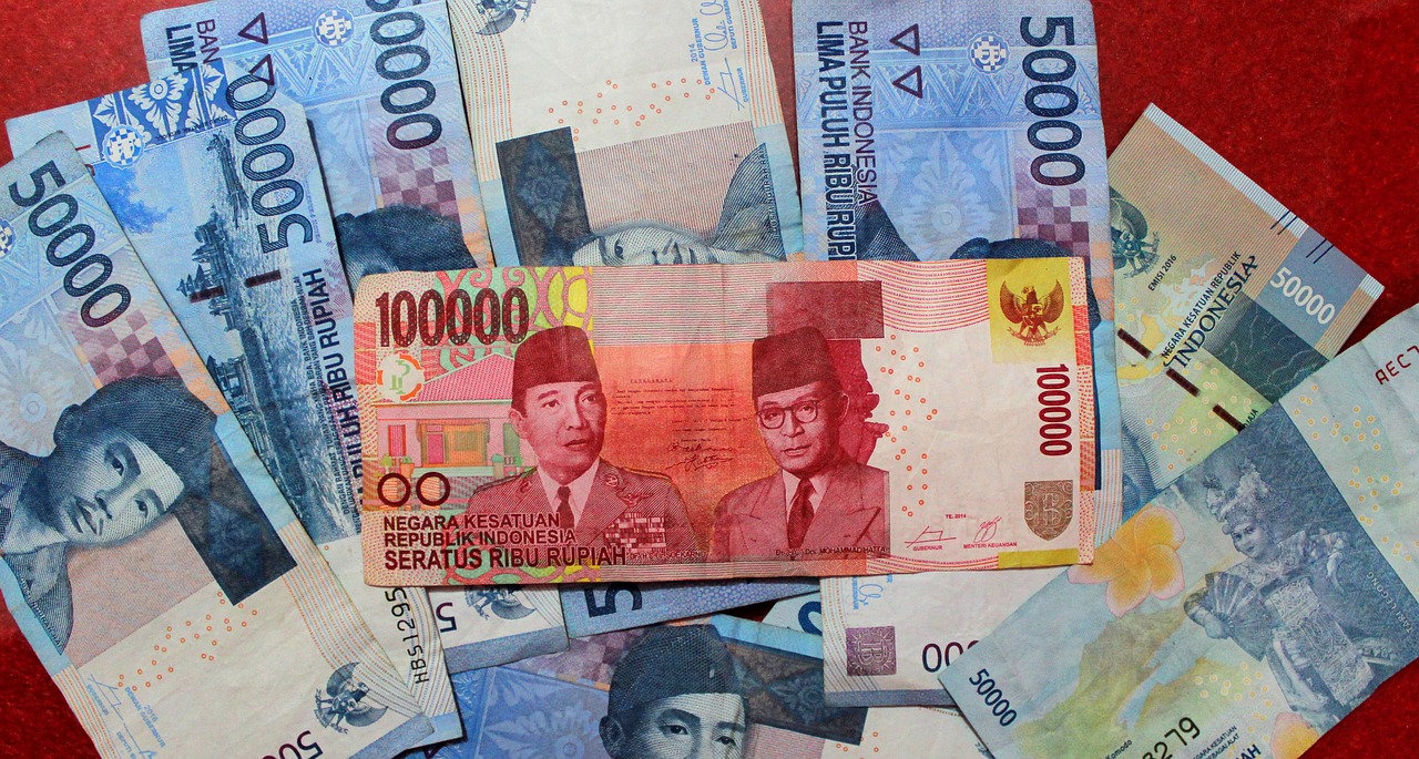 money  rupiah  salary free photo